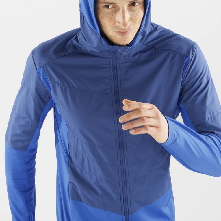 Chaquetas Salomon Outline All Season Híbrido Hombre Azules | MX WNTB502